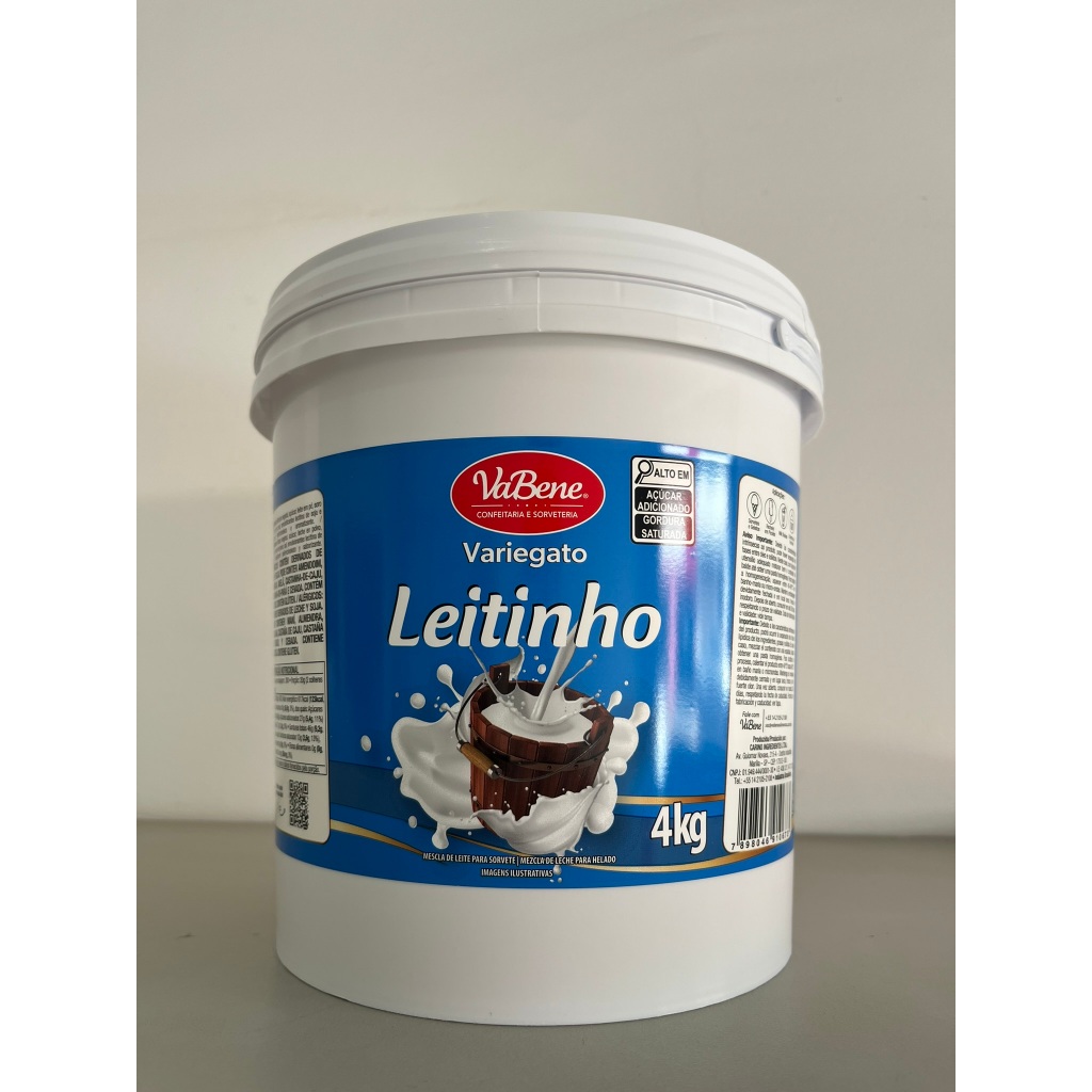 Leitinho vabene creme ninho balde 4 kg em Oferta na Shopee