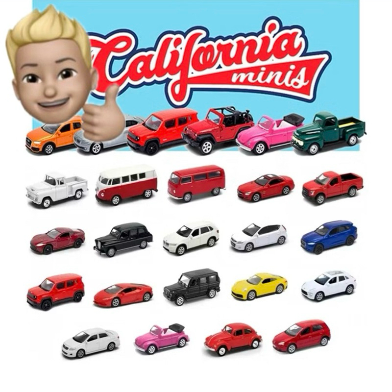 Miniaturas Nacionais Vw/Toyota/Ford/Chevrolet/Fiat/Nissan 1/64 Califórnia