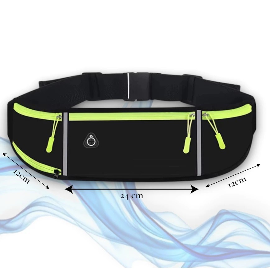 Pochete Esportiva Corrida Caminhada Bike Porta Celular Impermeável Slim Unissex