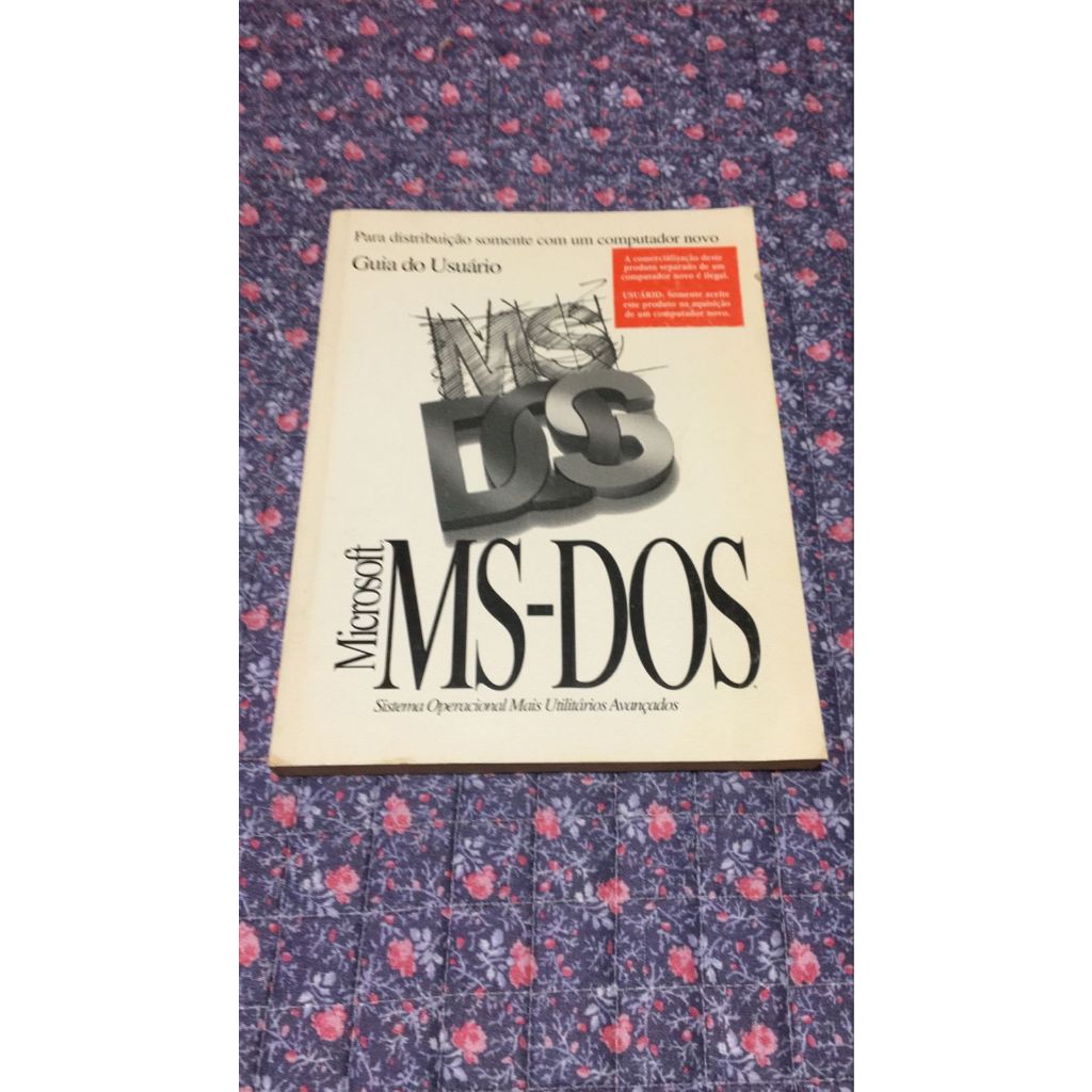 Guia do Usuário Microsoft MS-DOS 6.22