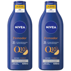 KIT NIVEA Hidratante Firmador Nivea Q10 400ml - 2 unidades