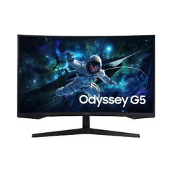 Monitor Gamer Samsung Odyssey G5 32" QHD 165Hz VA 1ms HDMI DP - LS32CG552ELMZD
