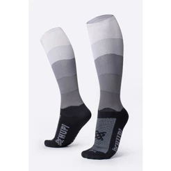 Meia HUPI Longa Colors Preto e Cinza
