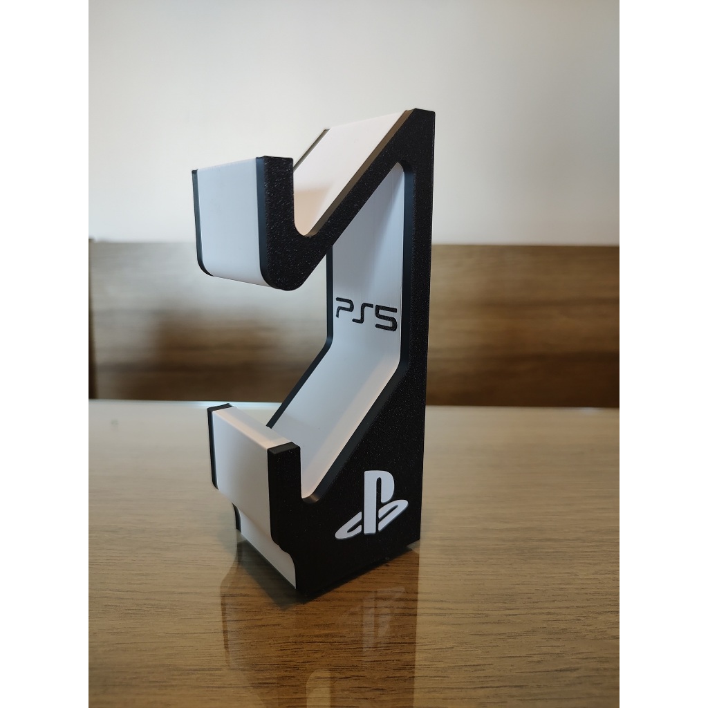 Suporte Duplo Controle PS5 e Xbox  Suporte Gamer Organizador DualSense Para 2 Controles Video Game