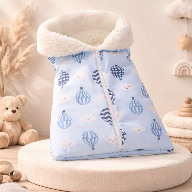 Saco de Dormir Bebê Super Quentinho com Sherpa Confortável Estampas em Oferta na Shopee
