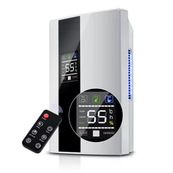 Desumidificador De Ar Ambiente Eletrico Antimofo 2000ml Portátil E Bivolt 110/220v Operação Controle Remota Yesop