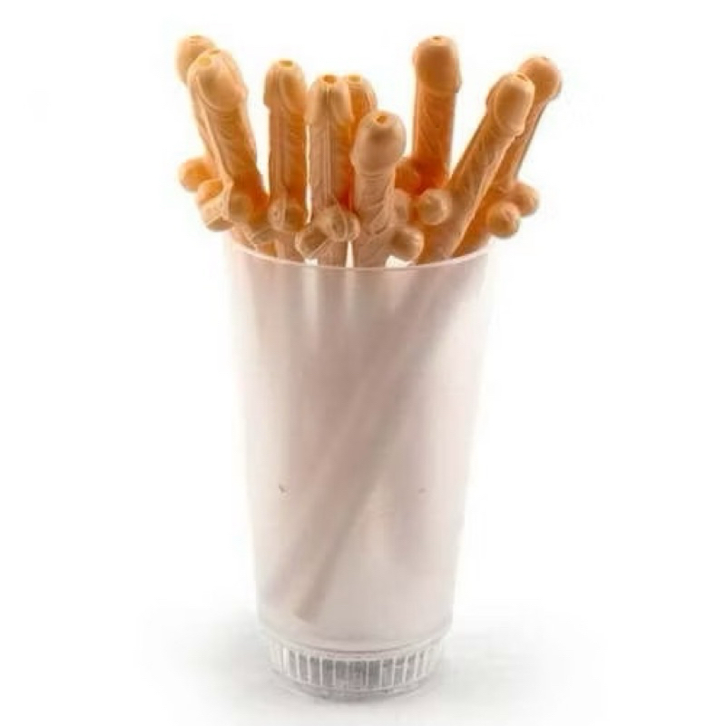 PACOTE COM 10 CANUDOS ERÓTICOS | DESPEDIDA DE SOLTEIRA | PEGADINHA | BRINCADEIRAS | REUTILIZÁVEIS | CHÁ DE LINGERIE