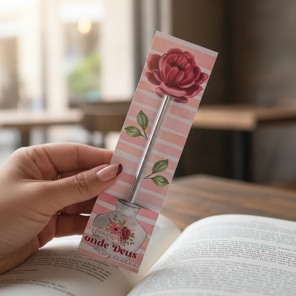 Cartão Com Canetas Mimo Lembrancinha Cliente Versículo Cestas Presentes em Oferta na Shopee