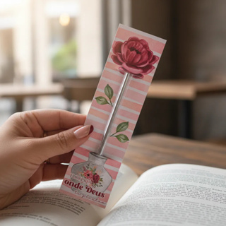 Cartão Com Canetas Mimo Lembrancinha Cliente Versículo Cestas Presentes em Oferta na Shopee