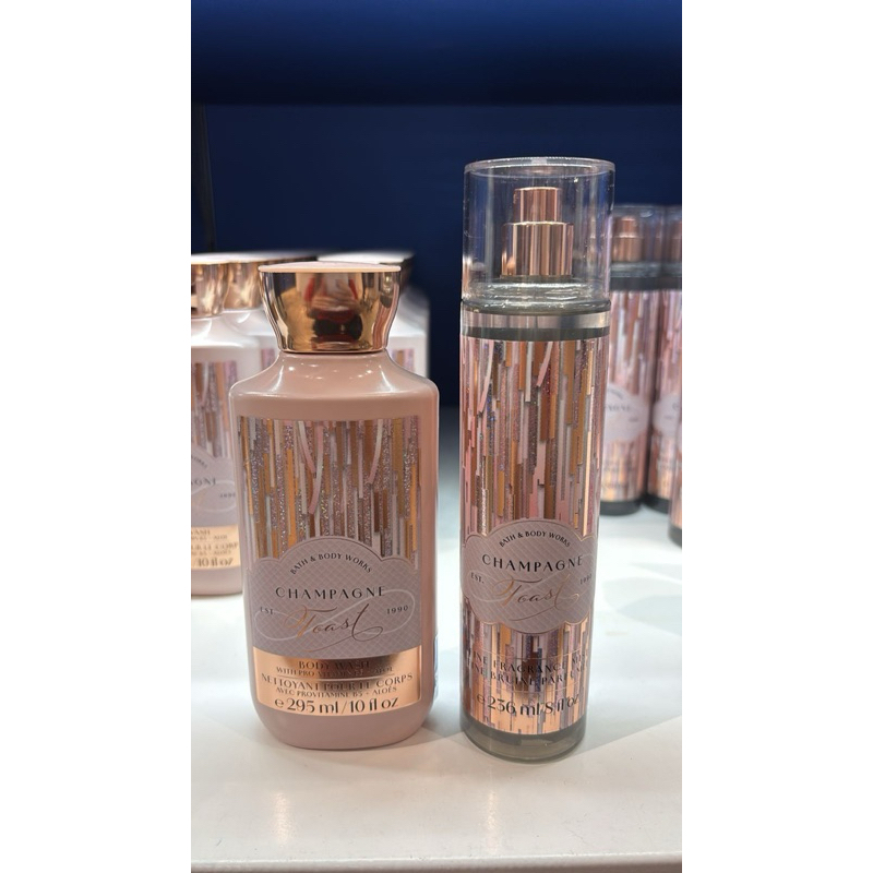 Kit Bath and Body Works Champagne Toast