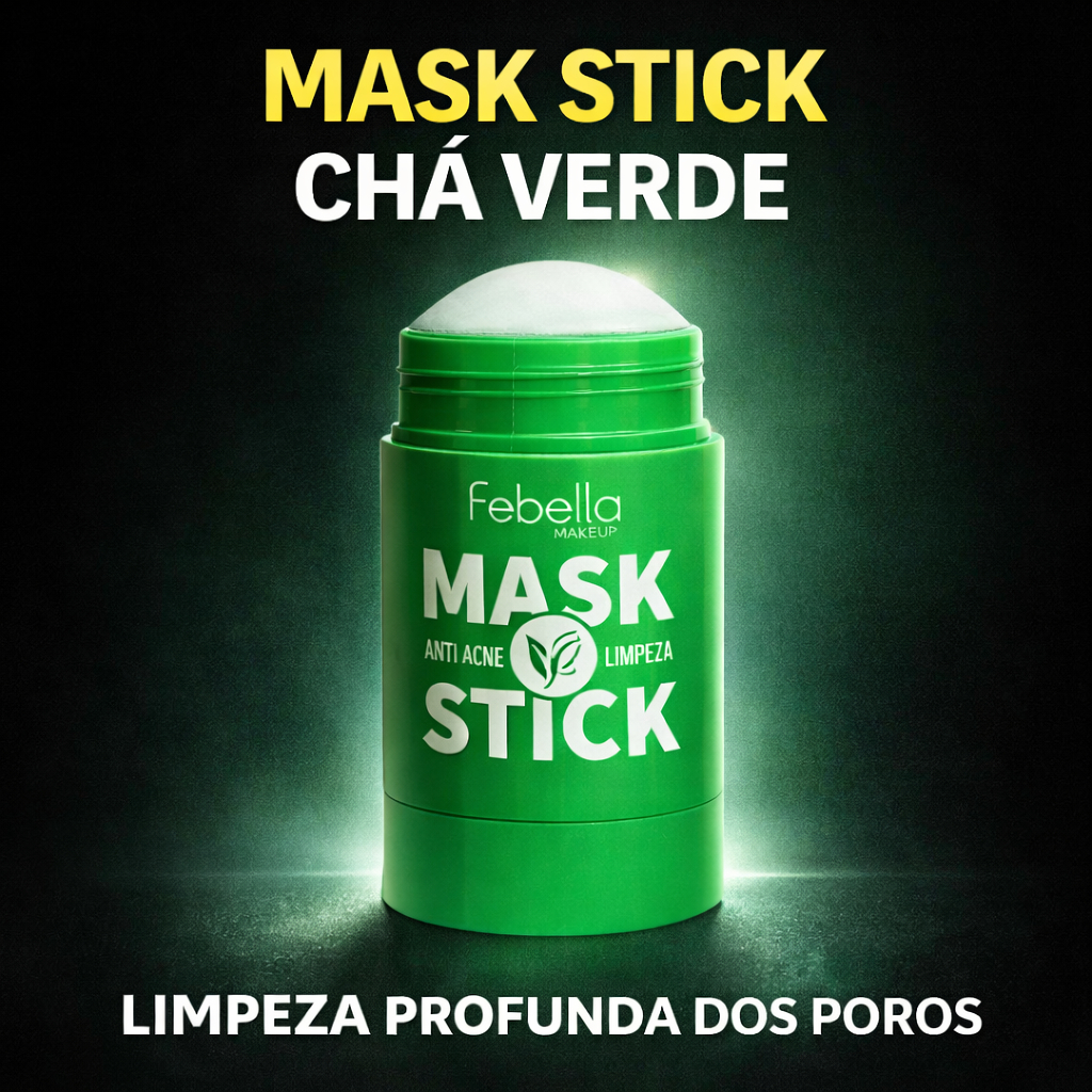 Mask Stick  Chá Verde F ebella  Máscara Facial  Remove Cravos  Controla Oleosidade Anti Acne Remoção