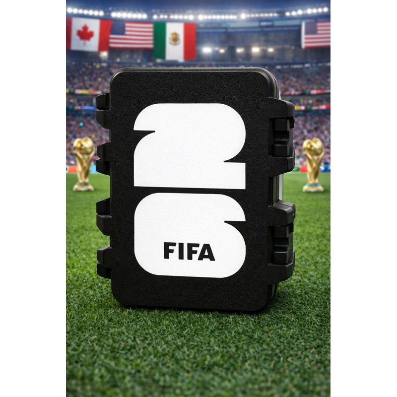 Porta Figurinhas Copa do Mundo | Organizador 100 a 150 Figurinhas | Case para Figurinhas da Copa | Estojo 3D Organizador