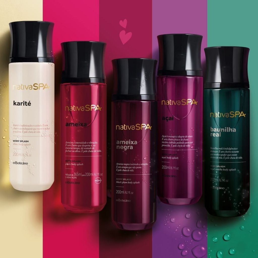 Body Splash Nativa SPA - Diva - La Victorie - Oboticário