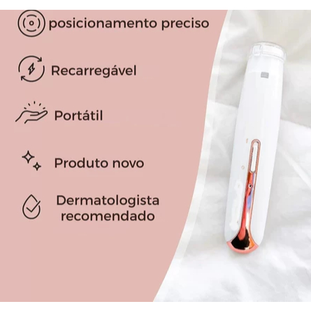Depilador Elétrico Feminino 4 em 1 Barbeador Aparador de Pelos Corporais Nariz e Sobrancelhas Recarregável angela — imagem 2 de 2