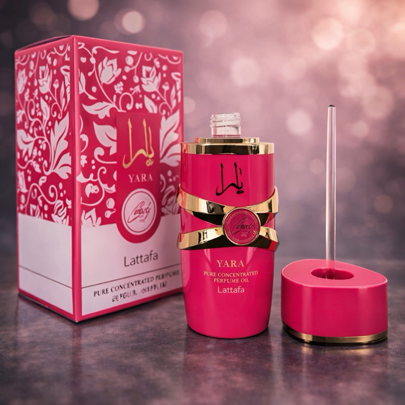 Perfume Árabe Yara Candy Lattafa 20ml Original | Óleo Concentrado Feminino Doce e Marcante