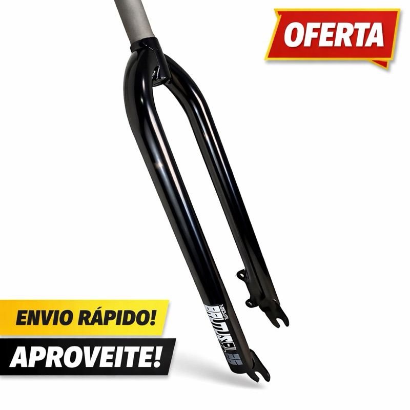 Garfo Rígido Aro 26 Absolute BRUTUS RL Padrão Garfo Master Bicicleta Bike Freeride DH Gios Hupi Para Quadro Aheatset
