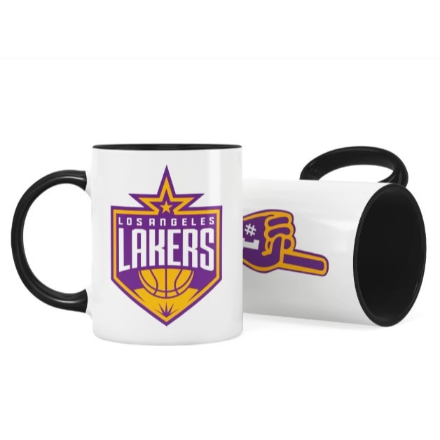 Caneca NBA Los Angeles Lakers Símbolo