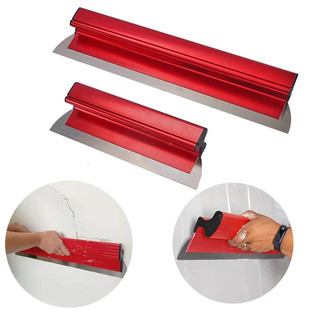 Desempenadeira 60/40cm Aço Inox Lâmina Flexível Lisa Para Massa Corrida Troca de Lâmina