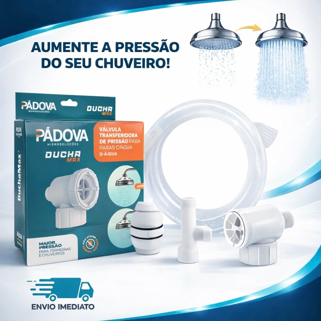 Válvula Alternadora/Transferidora de Pressão DuchaMax para Caixa D' Agua