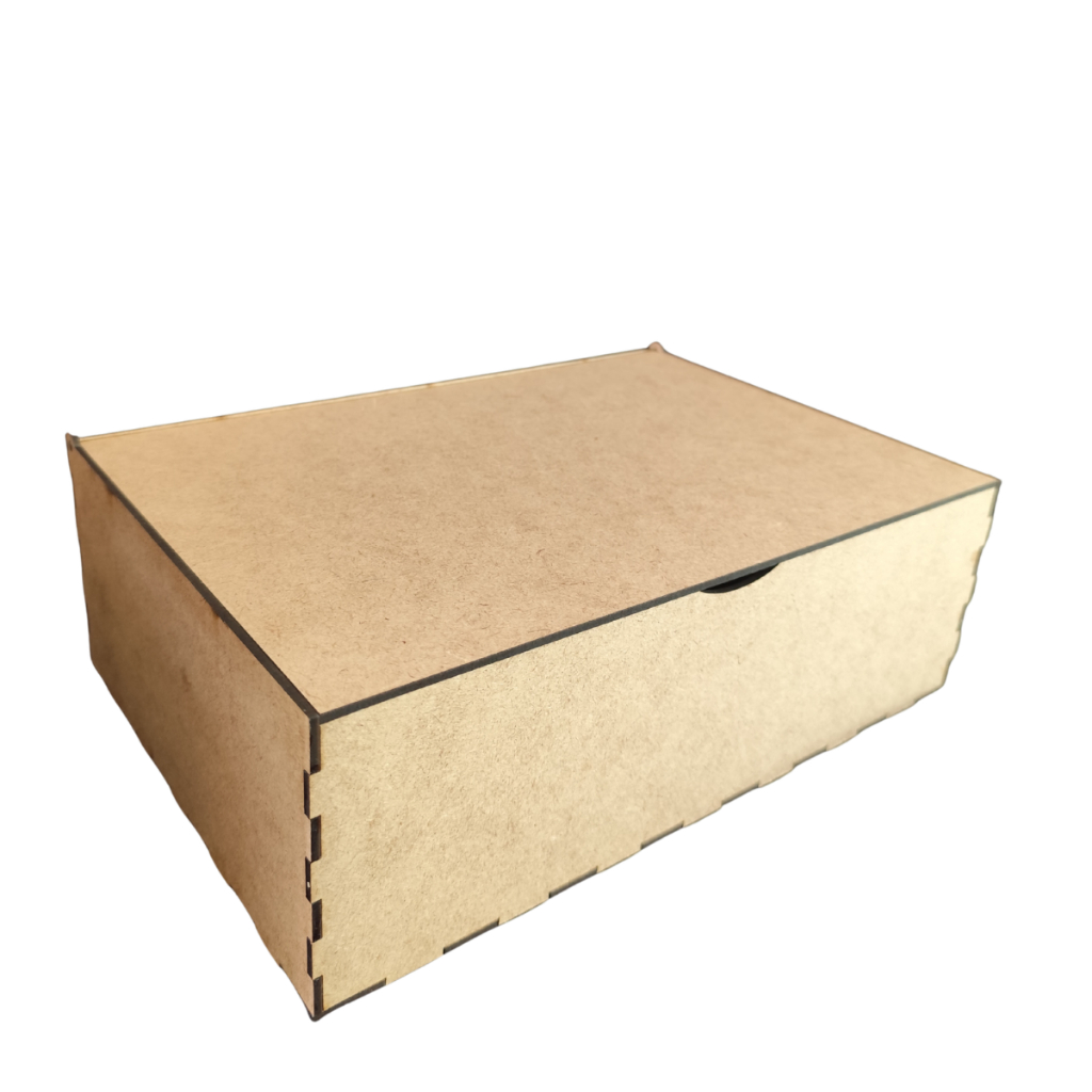 Caixa Organizadora Mdf 30x20 Prática Resistente E Versátil