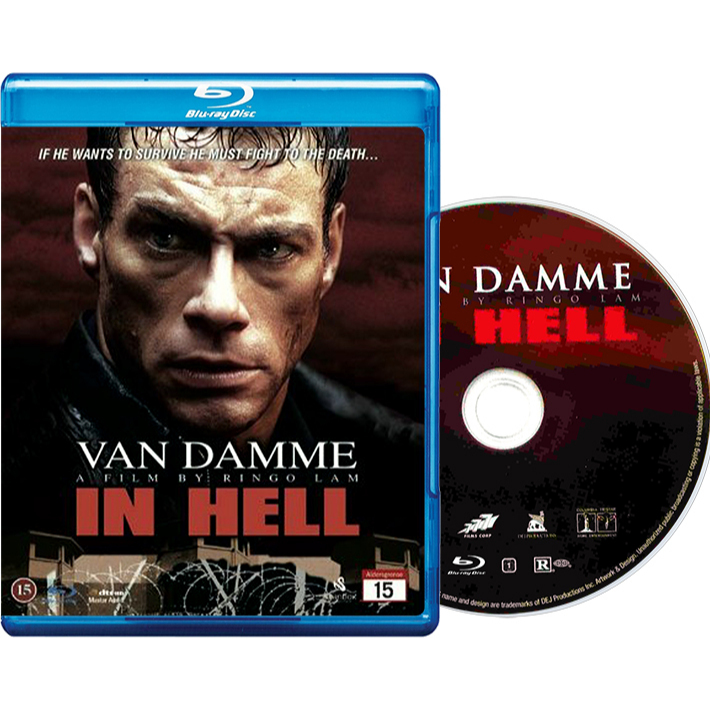 Hell - A Ira Esta a Solta - Van Damme - Bluray - Legendado