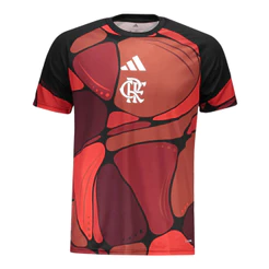Camisa Flamengo Infantil Pré Jogo Adidas 2026