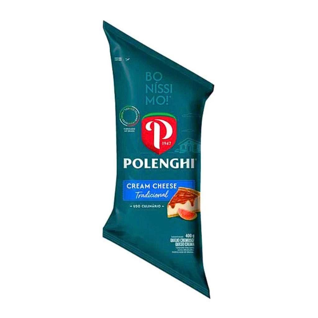 Cream Cheese Polenghi Bisnaga Profissional 400g -- Ideal para Lanchonetes/Padarias/Comercios em Oferta na Shopee