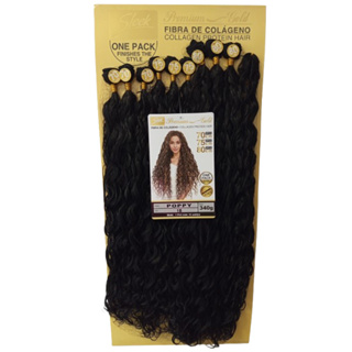 Cabelo Fibra De Colágeno 80cm Tela 340g Sleek POPPY em Oferta na Shopee