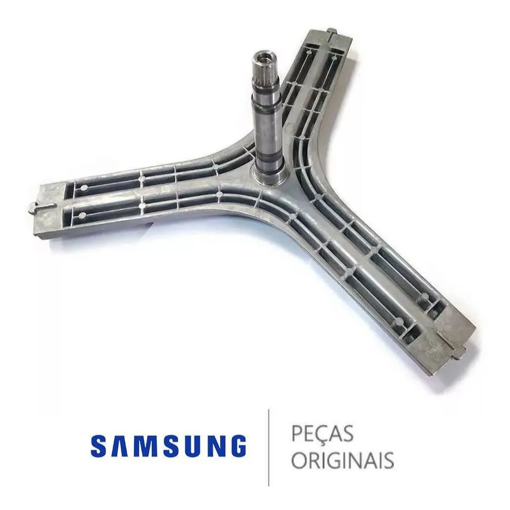 Eixo Tripé Cesto Lava Seca Samsung WD9102RNW WD9102RNWF WD7102RBW WD7102RBWF DC9