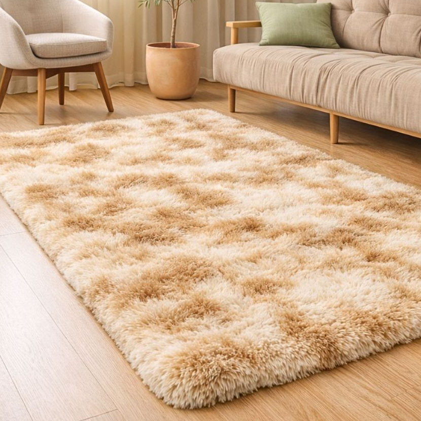 Tapete Felpudo 2,00 x 1,50 Peludo Luxuoso Para Sala e Quarto