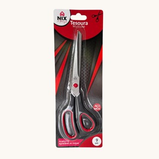 Tesoura multiuso 9 polegadas - Aço Inox | Costura Artesanato Uso Geral em Oferta na Shopee