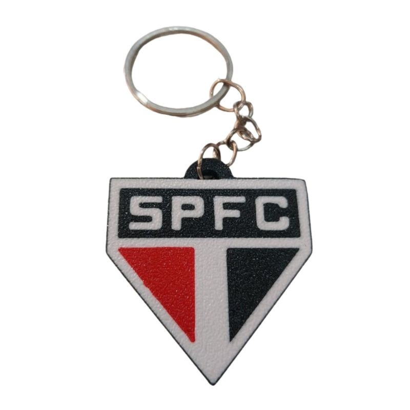 Chaveiro São Paulo Futebol Clube SPFC Torcedor Futebol Presente Geek Colecionável