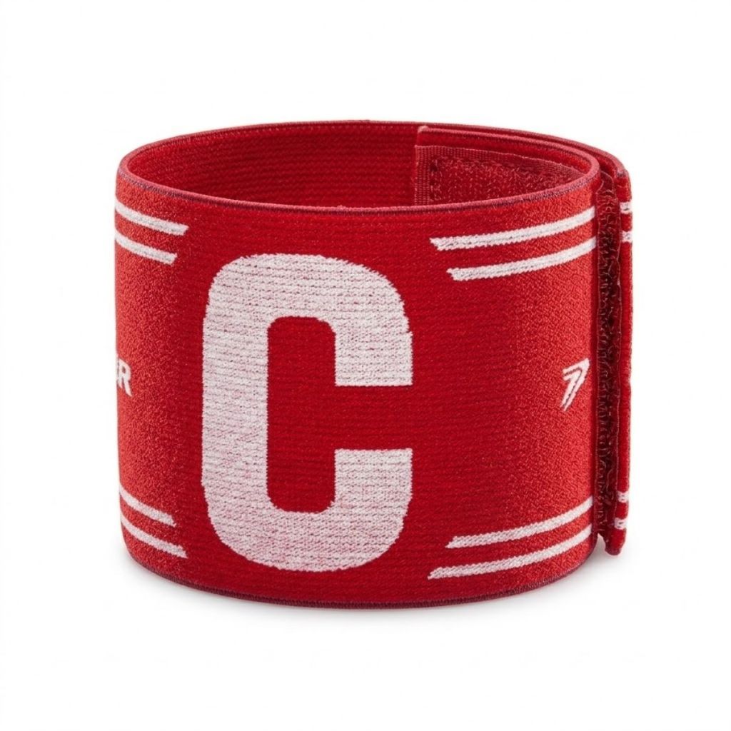 Faixa De Capitão Elástica Braçadeira Poker Ajustável Futebol