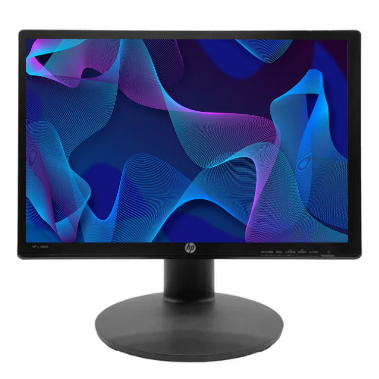 Monitor HP L190HB 19 Polegadas HD 60Hz VGA DVI Widescreen Inclinação Ajustável
