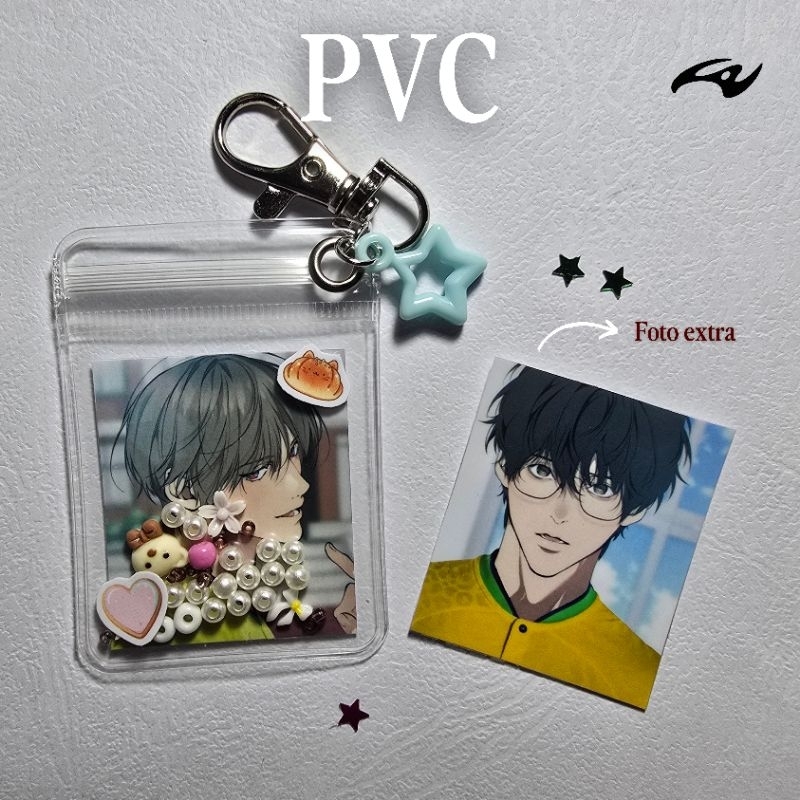 Chaveiro PVC Ziplock Lost in the cloud | Chaveiro Lost in the cloud | Chaveiro bl/yaoi |Chaveiro Pouch Lost in the cloud