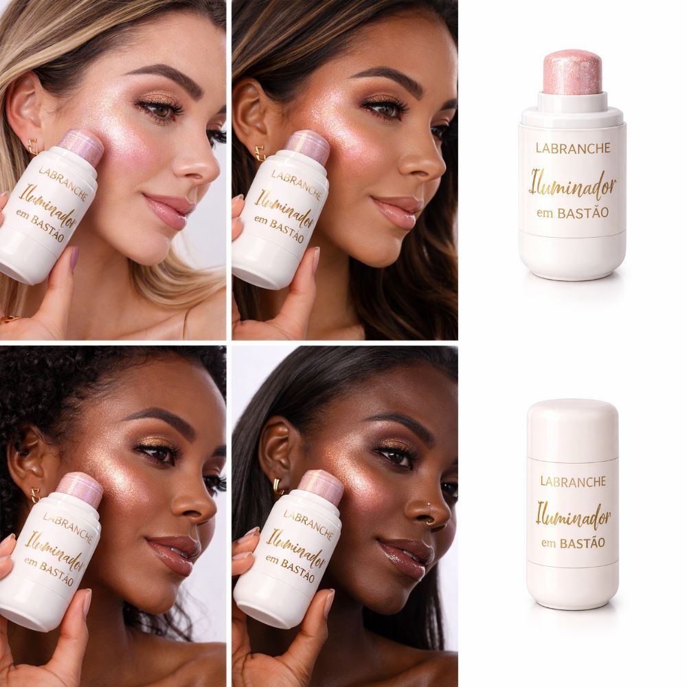 Iluminador Bastão Labranche Glow Efeito Glow Natural | Fácil Aplicação | Alta Fixação | Maquiagem Profissional Fácil em Oferta na Shopee