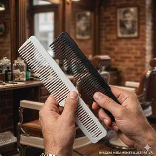 Pente Clipper de Carbono Anti Estático Reto - Umi Profissional em Oferta na Shopee