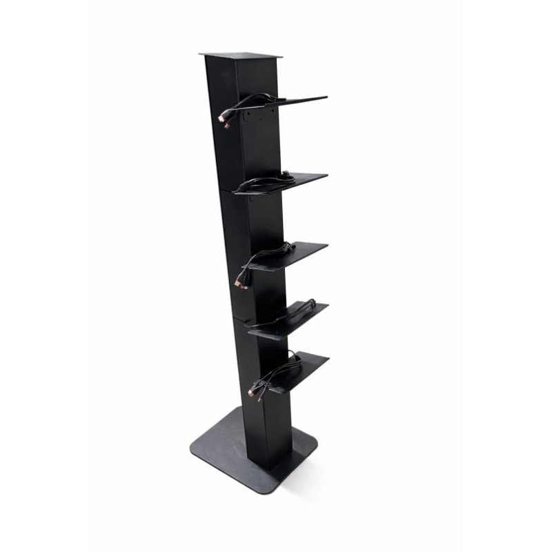 Totem Estação de Carregamento p/ Celular até 5 Aparelhos| Carregador USB Multi Celulares|Organizador p/ Lojas e Recepção