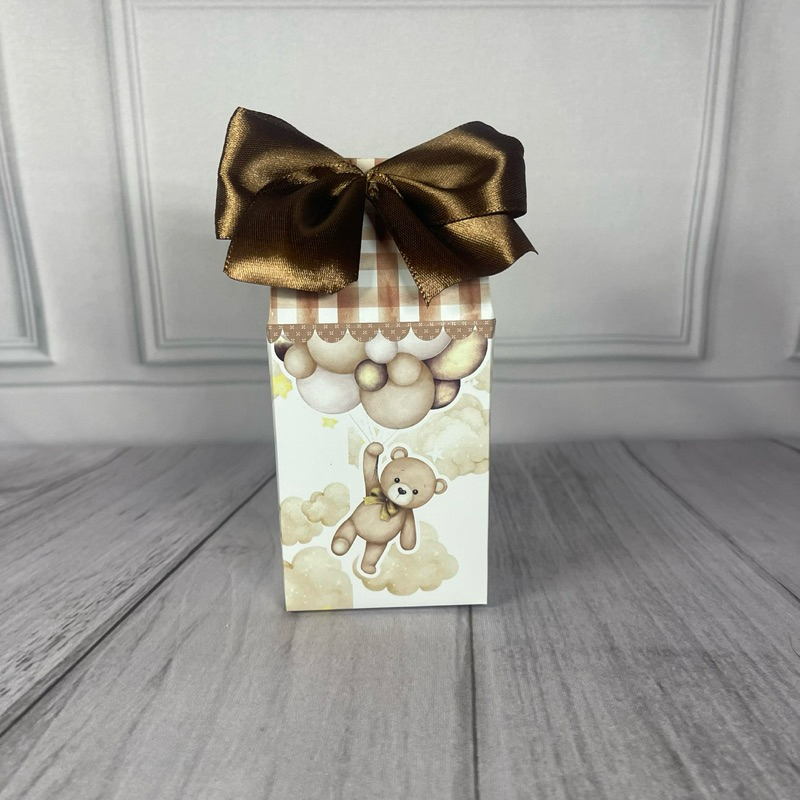 ✨Urso - Ursinho - Chá de Bebê Chá Revelação - Caixa Milk - Lembrancinha - Caixa Personalizada