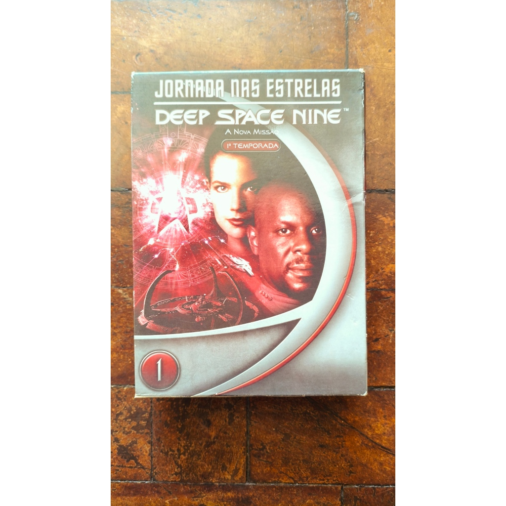 DVD  Série Jornada nas Estrelas Deep Space Nine  A Nova Missão - 1ª Temporada Star Trek DS9