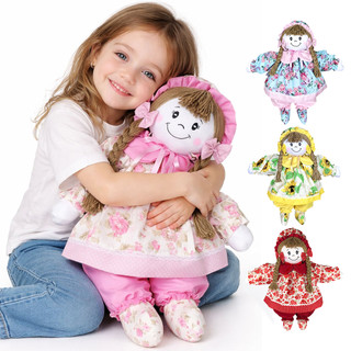 Boneca de Pano de 55 cm Decoração Nicho Quarto Infantil Diversas Estampas