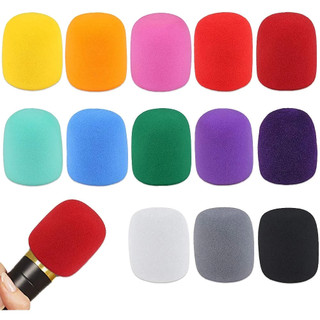 Espuma para Microfone | Anti Ruído | Capa Protetora l Condensador Pop l Coloridas