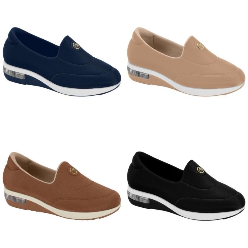 Tênis Esporão Amortecedor Ortopédico Conforto Modare Sem Cadarço Slip On 7320239