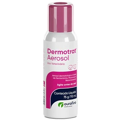 Dermotrat Aerosol 110 ml Spray Dermatológico Cães Gatos