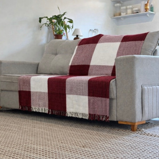 Manta Para Sofá Gigante Retrátil 210x120CM Cama Poltrona Decorativa 100% Algodão em Oferta na Shopee