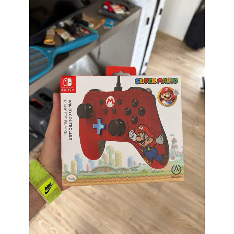 Controle Nintendo Switch - edição Mário Bros