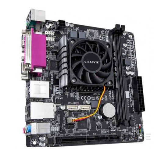 Placa Mãe Mini PC com Processador Integrado e 2GB de Memória RAM 2G