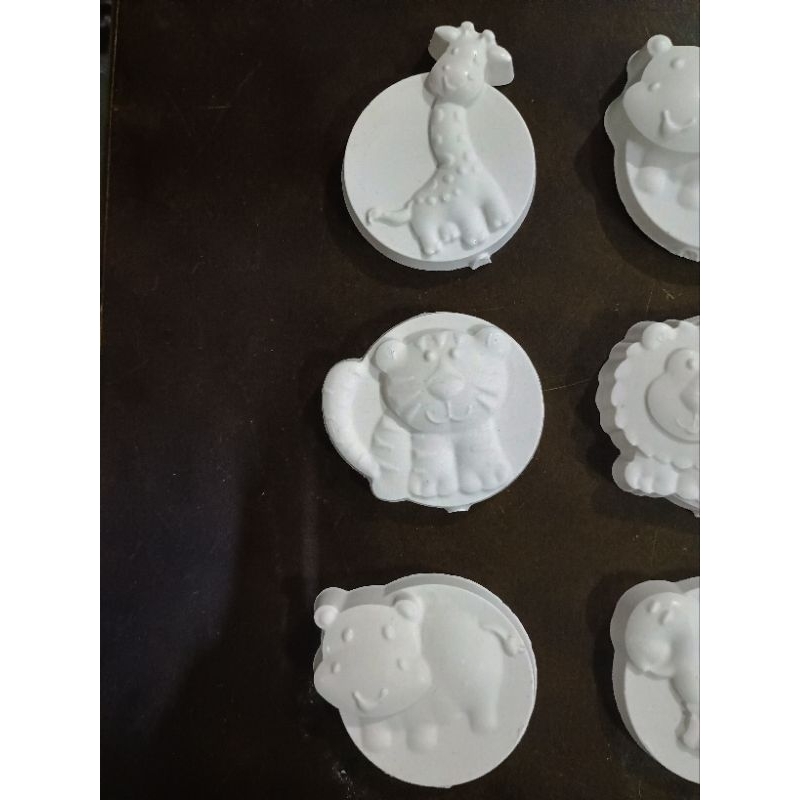 kit 24 Peças de gesso para pintar infantil fazendinha — imagem 2 de 2