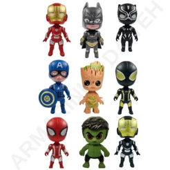 Herói Conjunto Marvel de 6 Bonecos Ou Unitário Brinquedo
