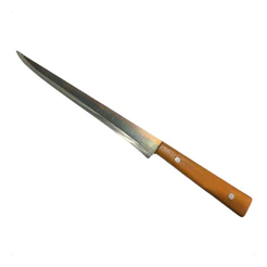 FACA FILETEIRA ARTESANAL AÇO CARBONO Afiada Rústica 30 cm para Peixe e carnes.